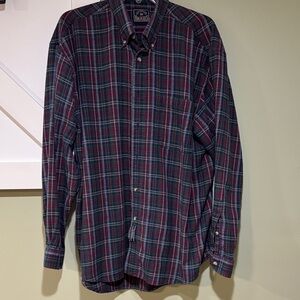 BD Baggies Men's Multicolor Plaid Button-Down Shirt